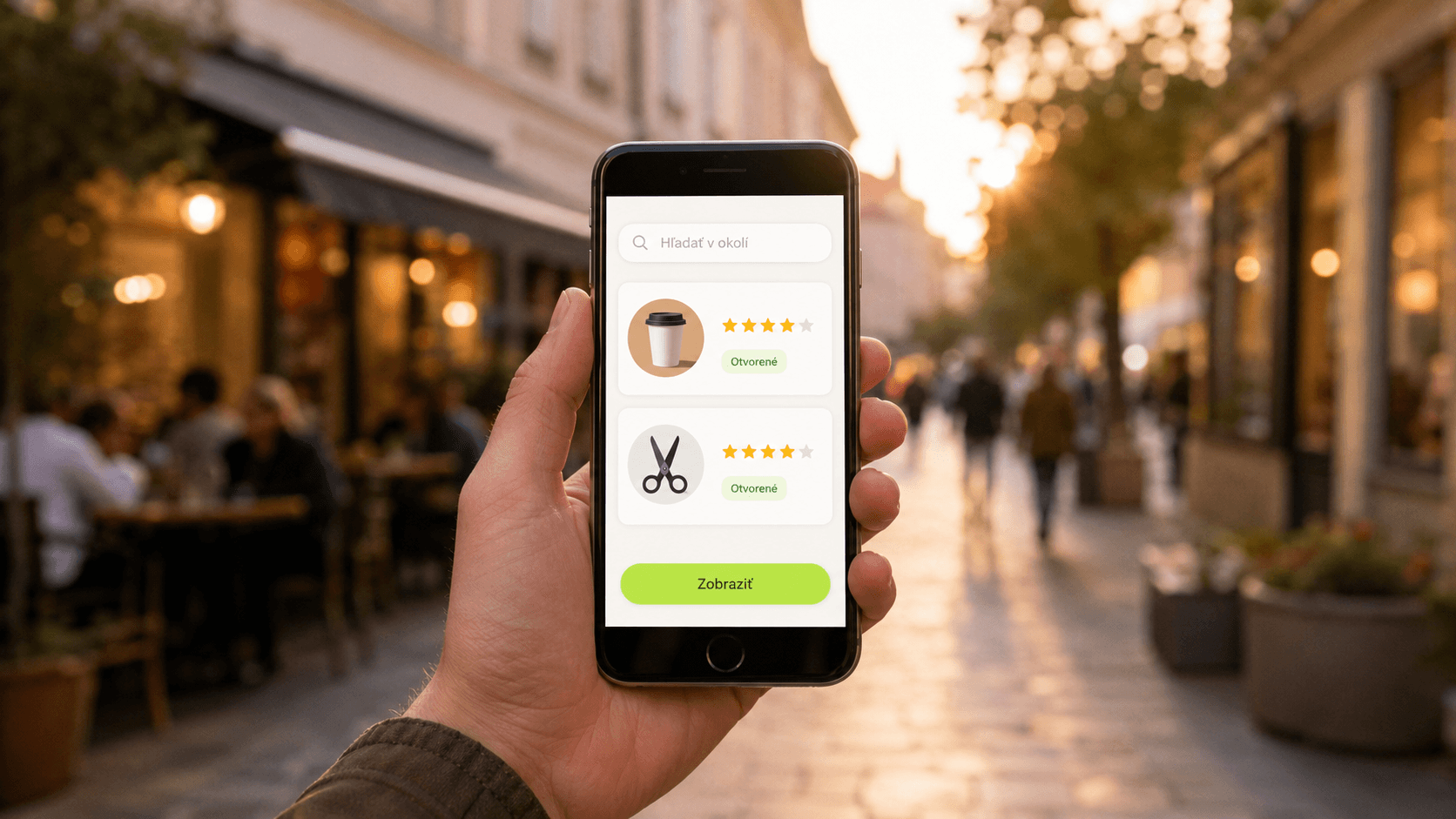 Platform for local businesses — discovering nearby businesses